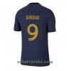 Frankrike Olivier Giroud 9 Hjemme VM 2022 - Herre Fotballdrakt
